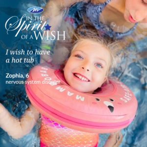 2023 In the Spirit of a Wish Campaign by Marquis Hot Tubs