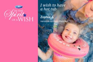 2023 In the Spirit of a Wish Campaign by Marquis Hot Tubs